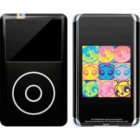 Skinit Decal MP3 Player Skin Compatible with iPod Classic (6th Gen) 80GB - Officially Licensed Warner Bros Powerpuff Girls Neon Design