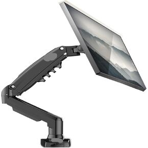F80 + 2XUSB3.0 Desktop Gas Spring 17-30" LCD LED Monitor Holder Mount Arm Full Motion Display Stand Loading 2-9 Kgs(2019 F80 W 2XUSB3.0)
