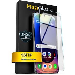 magglass for Samsung Galaxy S25 Edge Matte Screen Protector, Anti Glare Tempered Glass with Alignment Applicator