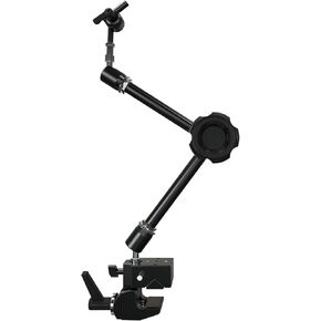 Ablenet 80000120 One Mounting Arm, Black; 3 Movable Joints; Micro Adjustment Head; Compatible with Any AbleNet Quick Ready Mounting Plates That Use a 0.25"" - 20"" Threaded Rod