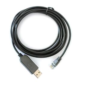CH340 USB RS232 to RJ12 6P Modular p/Lug Compatible with The Pace BMS Batteries Inverters 200A 15s 100A Console Config Cable(3m)