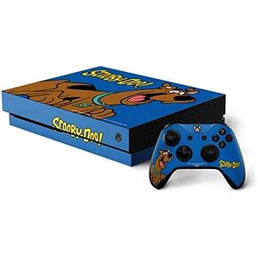 Skinit Skinit Gaming Gaming Skin متوافق مع وحدة التحكم في Xbox One X وحزمة وحدة التحكم - تصميم Warner Bros Scooby -doo المرخص رسميًا