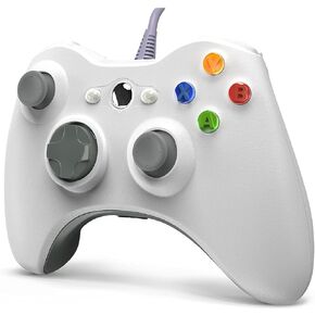 وحدة التحكم السلكية Gamfami لـ Xbox 360/PC ، Gamepad USB للكمبيوتر الشخصي ، Joypad لـ Microsoft Xbox 360/Xbox 360 Slim/PC Windows 7/8/10