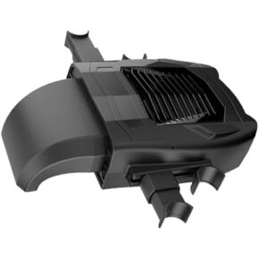 Back Seat USB Cooling Device for Cars And Trucks 19x11x5cm Adjustable Speeds Available, Black
