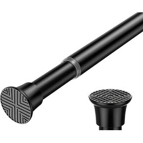 قطعتان من قضبان ستائر الربيع البيضاء للنوافذ من 23 إلى 46 بوصة، قضبان ستائر ضغط قابلة للتمديد قابلة للتعديل بدون حفر، قضيب شد صغير لمدخل غرفة النوم وخزانة باب المطبخ in Kuwait