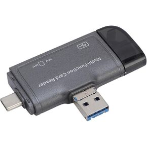 Memory Card Reader, Memory Card Adapter Reader Compact for Camera