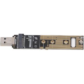 NVME NGFF M.2 A USB 3.0 High Compatibility Adapter SSD A USB 3.0 Reader Card for OS X Light and Laptop
