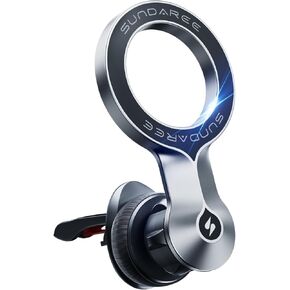 Kello for Magsafe Ultra Magnetic Car Mount ، لصالح Magsafe Case Car Phone Holder تنفيس ، مناسب لـ iPhone 16 ، 15 ، 14 ، 13 Pro Plus Max Series 360 ° Accessories Accessories