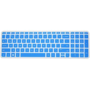 Blue Ultra Thin Silicone Gel Keyboard Cover for HP Envy m6-p**, m6-w**, m7-n**, 17-g** Such as m7-n101dx m7-n011dx 17-g101dx, 17-g015dx 17-g020nr 17-g030nr m6-p113dx m6-w105dx