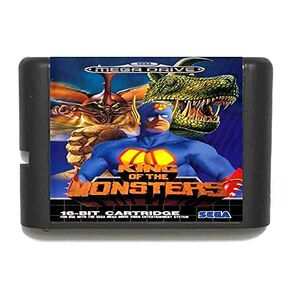 Royal Retro King Of The Monsters 16 bit MD Game Card For Sega Mega Drive For Genesis-(NTSC-U)