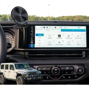 لجيب جيب رانجلر جبل 15W شحن لاسلكي مغناطيسي 2025 إكسسوارات Wrangler مصنوعة لتصميم معتمد من 2024 حاضر OEM