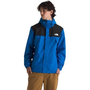 سترة مقاومة للماء للرجال من THE NORTH FACE (مقاس قياسي وكبير)، أسود ماندارين/TNF، مقاس 3X-Large