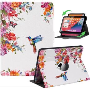 360 Rotating Case for iPad (A16) 11th Generation 11 inch 2025 iPad 10th Generation 10.9 Inch, iPad 10 Gen 2022 (A2696 A2757), Auto Wake/Sleep, Magnetic Clasp, Starry Night