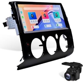 Dasaita Android 13 Radio Toyota FJ Cruiser 2007-2018 ، مع كاميرا احتياطية Dasaita 1080p ، 170 درجة من الزاوية الأمامية/الكاميرا الخلفية