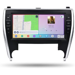 Android 13 Car Radio for Toyota Camry 2015 2016 2017,with Carplay & Android Auto, 10.33'' QLED Display, BT 5.0, 4GLTE/5G WiFi, DTS, Gyroscope, 8+256GB Vivid 13 Car Stereo