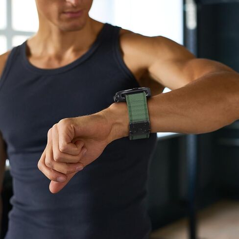 Trail Band for Samsung Galaxy Watch Ultra Bands 47mm Men/Women ، Parachute Buckle Lightweight Loved Fabric Nylon Sport Strap متوافق مع Samsung Watch Ultra Band 47 مم (2024) in Kuwait