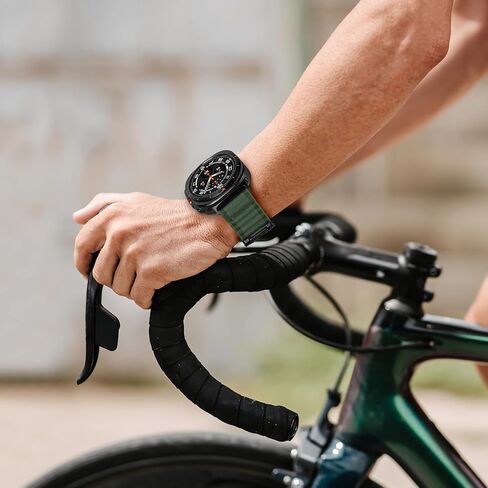 Trail Band for Samsung Galaxy Watch Ultra Bands 47mm Men/Women ، Parachute Buckle Lightweight Loved Fabric Nylon Sport Strap متوافق مع Samsung Watch Ultra Band 47 مم (2024) in Kuwait