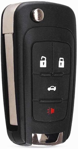 Flip قابلة للطي مفتاح Care Cover Cover Cover قذيفة تشيفي Camaro Cruze Chevy Exhinox Sonic Terrain 4 Button Hu100 Blade in Kuwait