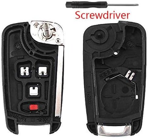 Flip قابلة للطي مفتاح Care Cover Cover Cover قذيفة تشيفي Camaro Cruze Chevy Exhinox Sonic Terrain 4 Button Hu100 Blade in Kuwait