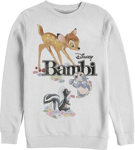 Disney Men's Bambi Friends Pullover Crew Fleece in Saudi Arabia