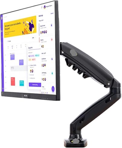 F80 + 2XUSB3.0 سطح المكتب غاز الربيع 17-30 "LCD LED شاشة حامل Mount Arm كاملة الحركة حامل التحميل 2-9 كجم (2019 F80 W 2xUSB3.0) in Saudi Arabia