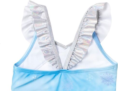 Disney Frozen Princess Anna Elsa Little Girls One Piece Bathing Suit Tie Dye Multicolor 5 in Saudi Arabia