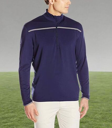 Callaway Men's Weather Series ¼ Zip Mock Neck Pullover for Men, Extended Sizes, Men’s Performance Apparel in Saudi Arabia