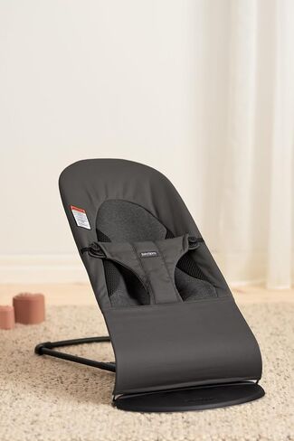 BabyBjörn Bouncer Balance Soft, Cotton/Jersey, Green/Grey in Saudi Arabia