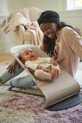 BabyBjörn Bouncer Balance Soft, Cotton/Jersey, Green/Grey in Kuwait