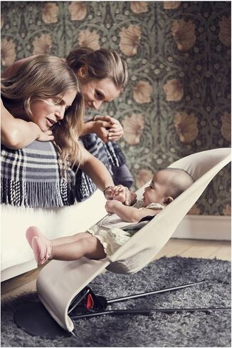 BabyBjörn Bouncer Balance Soft, Cotton/Jersey, Green/Grey in Kuwait