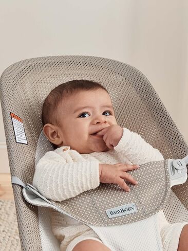 BabyBjörn Bouncer Balance Soft, Cotton/Jersey, Green/Grey in Kuwait