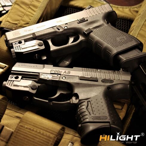 HiLight PS5P Primal Purple Laser Sight Purple Laser Beam Tactical Flashlight Combo for Pistols Handguns Military Aircraft Grade Anodized Aluminum Powered by Magnetic USB Rechargeable Battery in Saudi Arabia