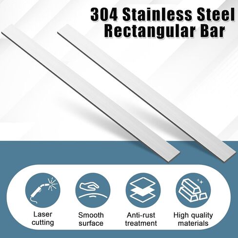 Zonon 2 Pcs 6061 Aluminum Flat Bar 1/8" Thickness x 1'' Width x 36'' Length General Purpose Plate Metal Aluminum Bar in Saudi Arabia