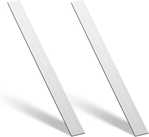 Zonon 2 Pcs 6061 Aluminum Flat Bar 1/8" Thickness x 1'' Width x 36'' Length General Purpose Plate Metal Aluminum Bar in Saudi Arabia