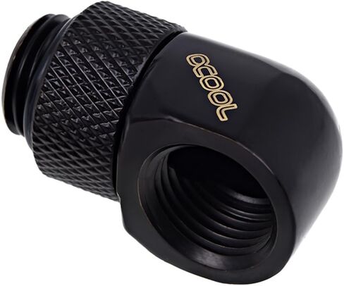 alphacool eiszapfen g1/4 "ذكر إلى موسع من الإناث ، 90 درجة دوارة ، أبيض ، 4 عبوات in Kuwait
