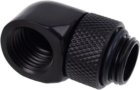alphacool eiszapfen g1/4 "ذكر إلى موسع من الإناث ، 90 درجة دوارة ، أبيض ، 4 عبوات in Kuwait