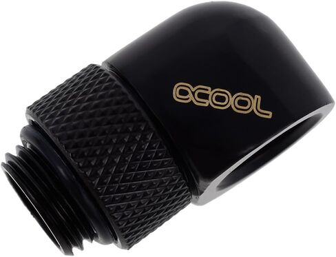 alphacool eiszapfen g1/4 "ذكر إلى موسع من الإناث ، 90 درجة دوارة ، أبيض ، 4 عبوات in Kuwait