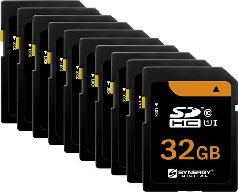 Synergy Digital 32GB Secure Digital SDHC UHS-I Memory Card, Compatible with Nikon Coolpix P520 Digital Camera - Class 10, U1, 100MB/s, 300 Series in Saudi Arabia