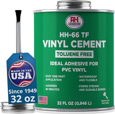HH-66 Toluene Free Vinyl Cement, 8 oz. can - RH Adhesives in Saudi Arabia