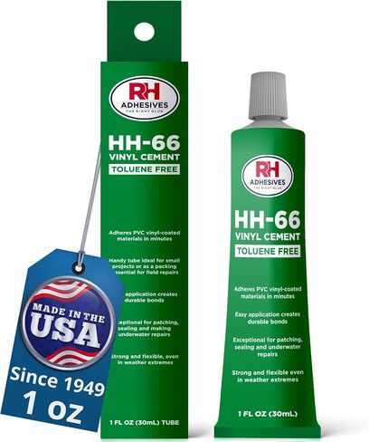 HH-66 Toluene Free Vinyl Cement, 8 oz. can - RH Adhesives in Saudi Arabia