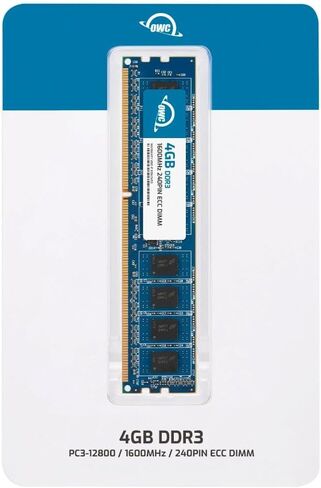 OWC 16GB (2x8GB) DDR3L 1600 PC3L-12800 CL11 2RX8 240-PIN 1.35V ECC UDIMM MEMORY MEMORY MODULE UPGRAND in Kuwait
