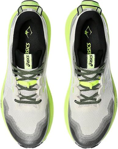 ASICS Men's Gel-Trabuco 12 Running Shoe, 10, Feather Grey/Dark Mint in Saudi Arabia