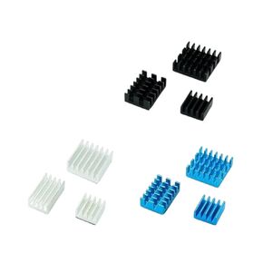 Heat Sink Metal Copper Heatsink Passive Cooling Pad Heat Dissipation Radiator for 4