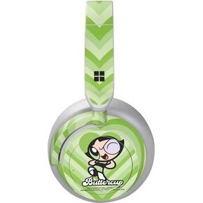 Skinit Decal Audio Skin Compatible with Surface Headphones - Officially Licensed Warner Bros Buttercup Green Hearts Design