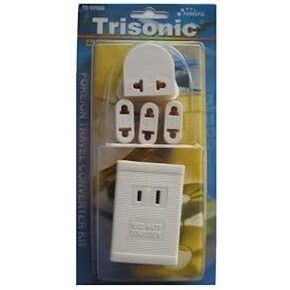 Travel Voltage Converter Adapter 1600W 4 Plugs 220 110V