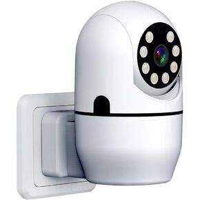 Ring Floodlight Cam Wired Pro, Light Bulb Security Camera, Full-Colour Night Vision Function Motion Detection Two-Way Voice Intercom, for Home Recording