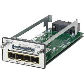 Cisco Catalyst C3KX-NM-10G 4 Port 10GbE SFP+ Network Expansion Module (Renewed)