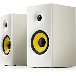 Multimedia Bookshelf Desktop Computer Subwoofer BT 5.0 Wooden Active Speaker 100-240V 50/60Hz 25W(D)