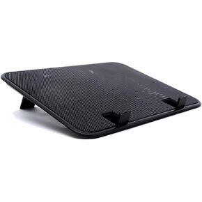 14 Inch Notebook Cooler 5v Dual Fan USB External Laptop Cooling Pad Slim Stand High Speed Silent Metal Panel Fan (Color : A) (B)