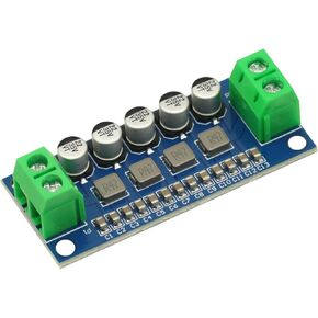 DC Power Filter Module 0-35V 0-5A Low Pass Filter Voltage Stabilizing Regulator Reducing Reduce Ripple EMI Filter Boost